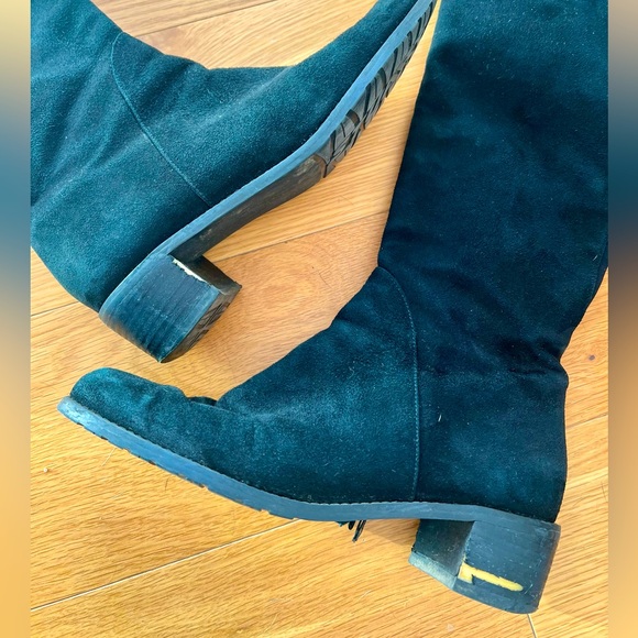 Stuart Weitzman Suede Knee High Boots - Picture 3 of 5